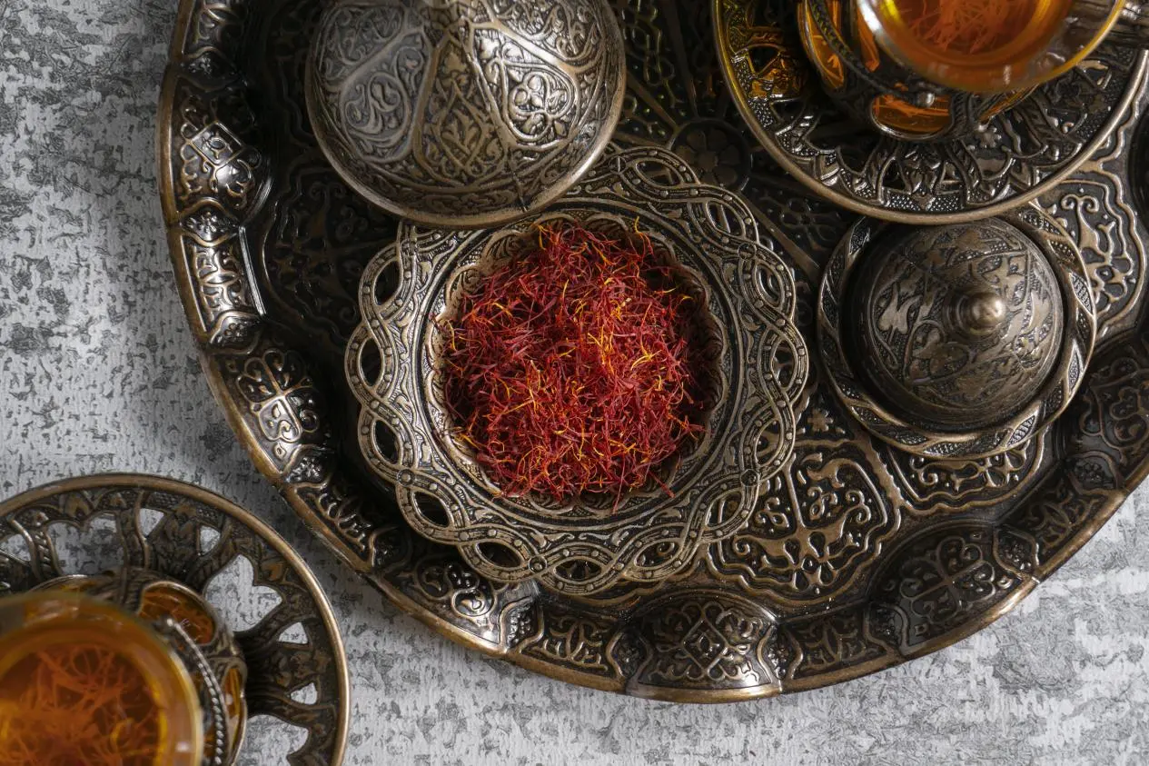 Saffron in Arabian perfumes