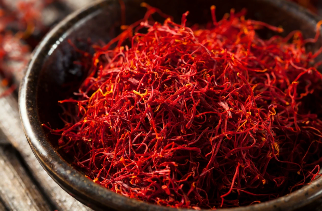 Saffron in the perfume ingredients