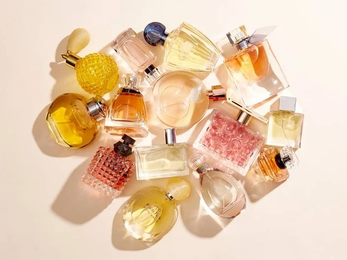 colorful perfumes
