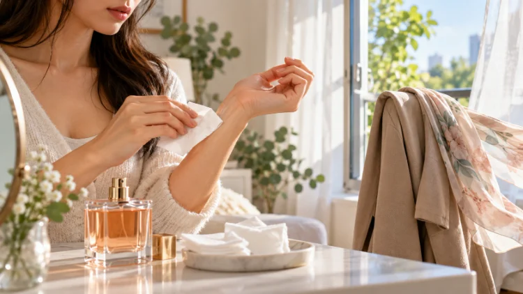 how to tone down strong perfume